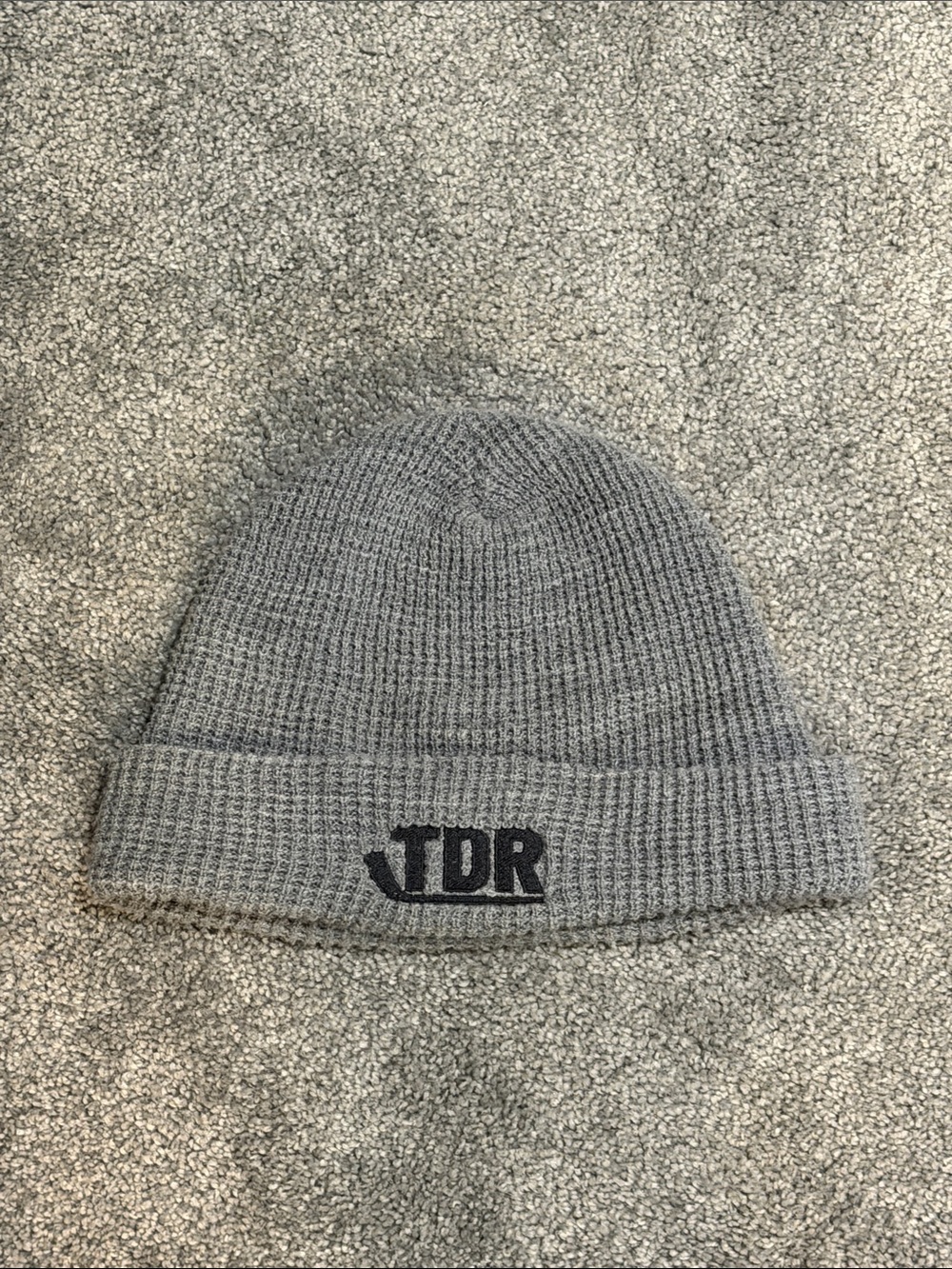 Toe Drag Release “ TDR “ Coach Chippy Grey Knit Toque / Beanie